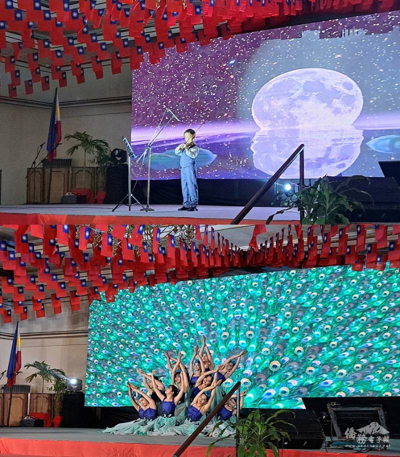 青年與兒童帶來精采演出增添國慶風采