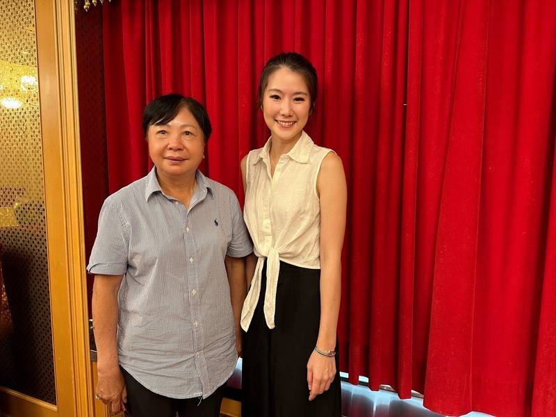 TLPGA台灣女子職業高爾夫協會2025年9月完成理事長改選，由旅日名將黃璧洵（左）當選，有「漂亮寶貝」之昌的職業好手葉欣寧（右）出任副理事長