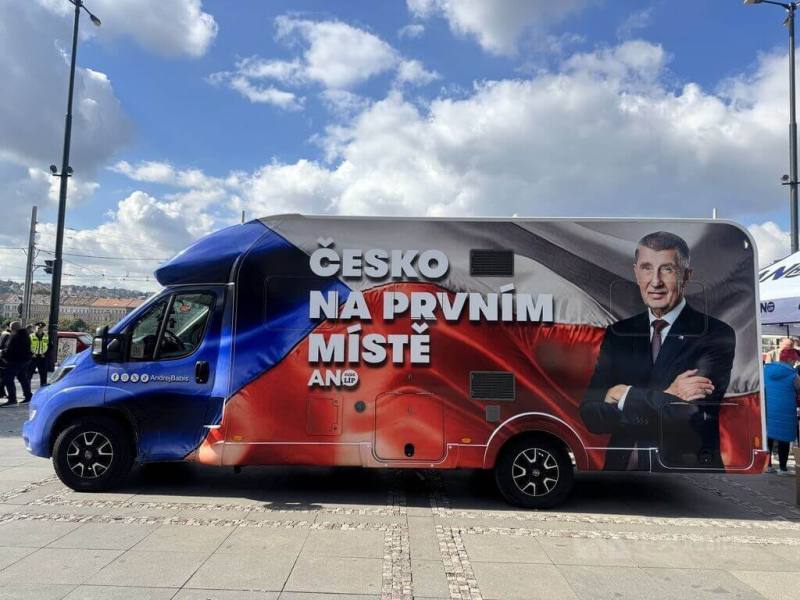 捷克國會大選，前總理巴比斯領導的「不滿公民行動黨」（ANO）得票率居首。（中央社檔案照片）