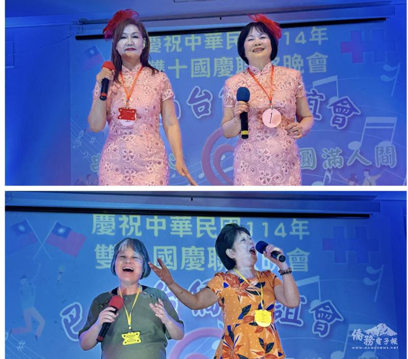 龍虎隊各派出雙人合唱組對抗