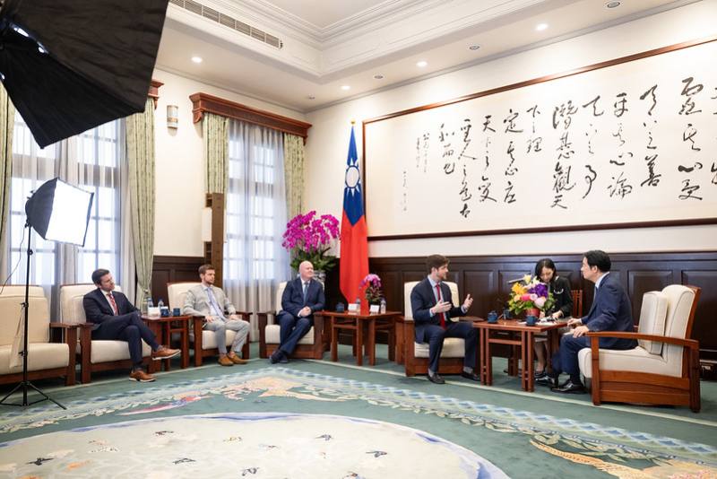 President Lai is interviewed by the American radio program The Clay Travis and Buck Sexton Show.