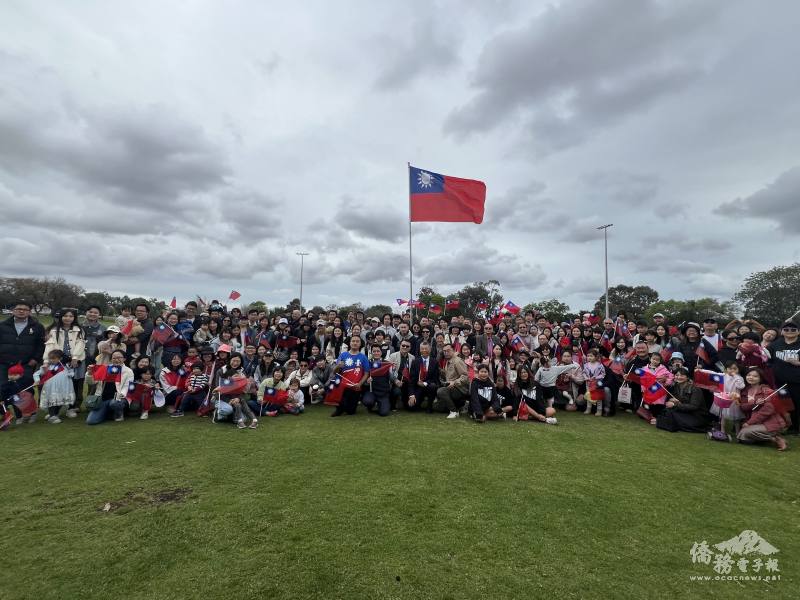 升旗典禮全體合影