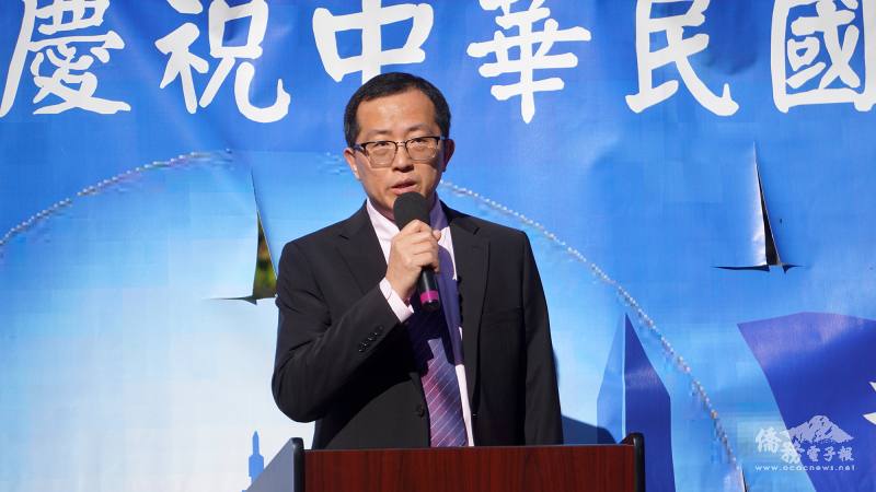 美京中華會館主席徐腕佑祝福中華民國生日快樂，國運昌隆