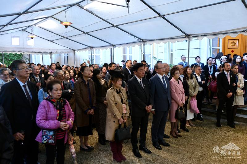 本地主要社團負責人及僑領代表出席酒會