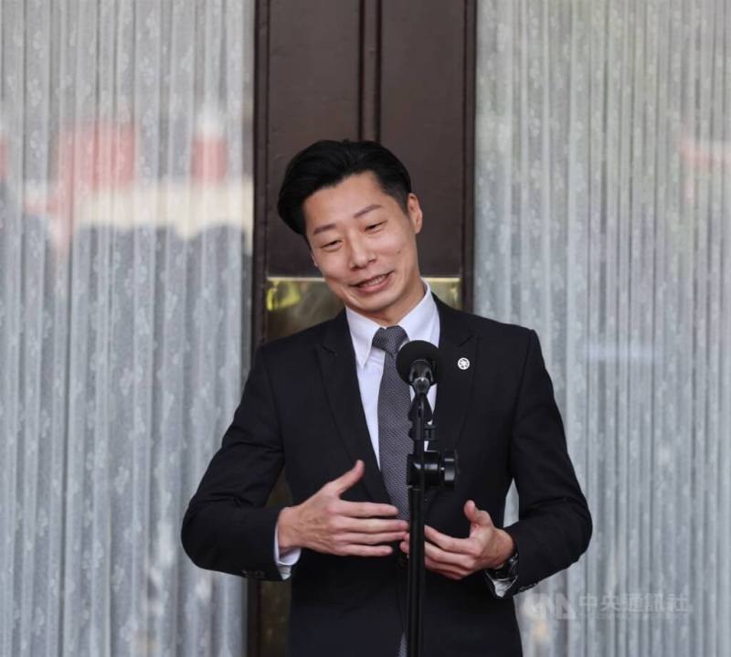 駐芬蘭代表林昶佐。（中央社檔案照片）