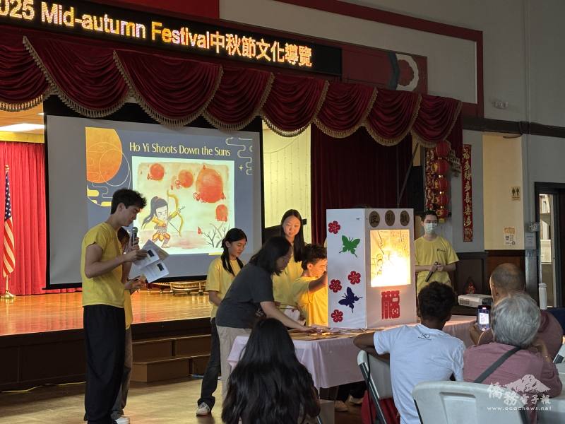 FASCA學員以皮影戲演出中秋民間故事