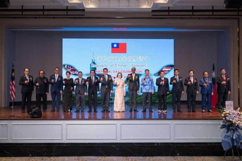 雙十國慶將至，駐馬來西亞代表處7日舉辦國慶酒會。（駐馬來西亞代表處提供）