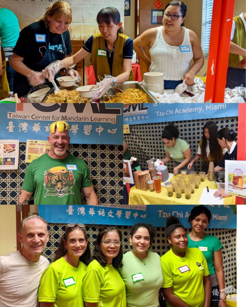 TCML師生義賣臺灣小吃慶祝中秋節