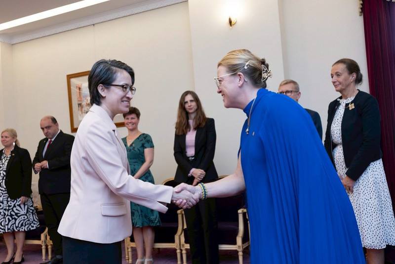 副總統接見「台瑞典國會議員協會」跨黨派訪問團