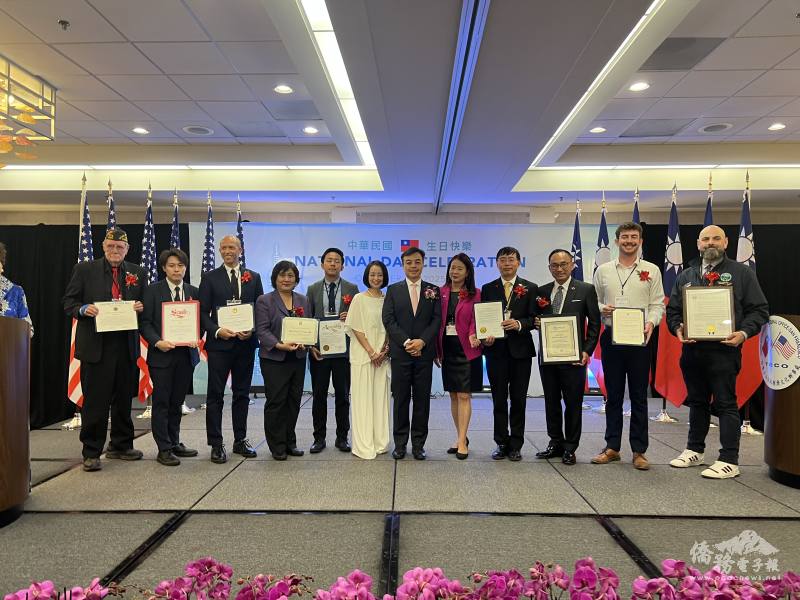 各國政要地方首長贈賀狀