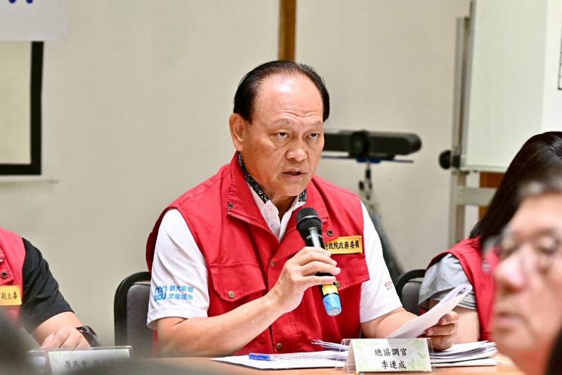 總協調官行政院季連成政務委員說明光復鄉災後復原最新進度