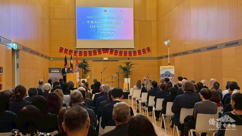 羅美舜處長感謝貴賓支持