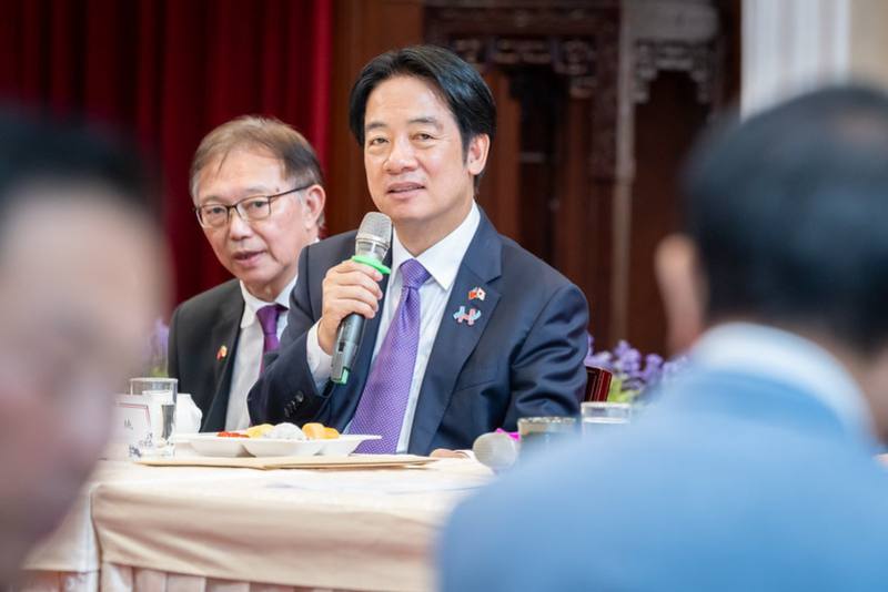 總統午宴日本國會議員慶賀團，盼臺日友誼更上一層樓