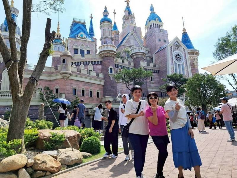 嘉義大林鎮公所將在光復節連假首日舉辦「大林城堡健走馬拉『鬆』」活動，24日上午從佐登妮絲城堡出發，途經歐樂沃築夢城堡（圖）等，全程約6.3公里。（民眾提供）