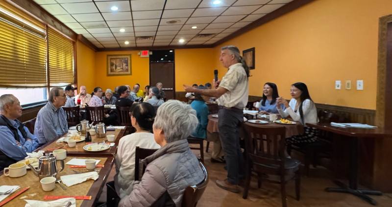 From right: Shuyuan Metcalfe, Hsuan Yuan Huang (Jade), and Conrad Metcalfe. (Photo provided by Liang Yu Hsia)