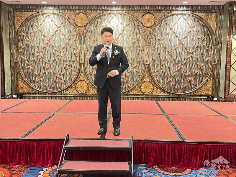 駐胡志明市辦事處處長韓國耀致詞