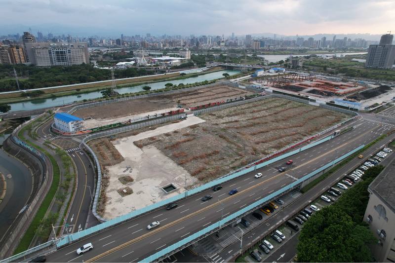 T17 and T18 plots at Taipei’s Beitou-Shilin Science Park. CNA file photo
