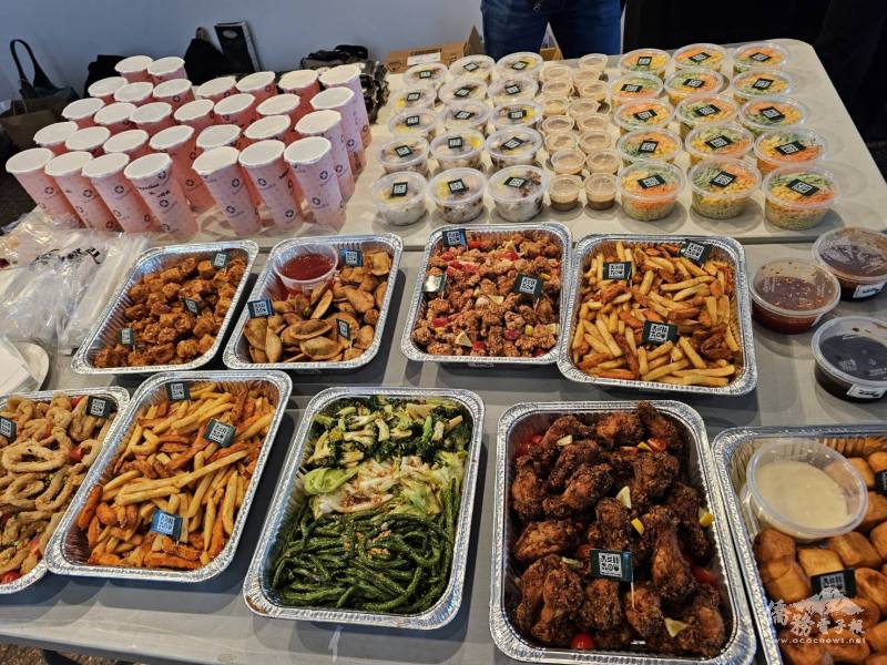 現場提供精美美食與佳餚