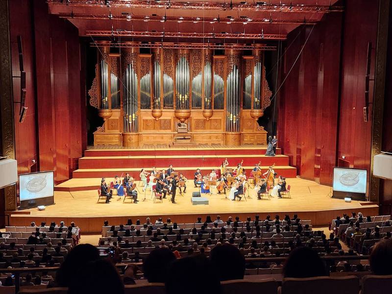 李登輝基金會13日在台北國家音樂廳舉辦「從台北市音樂季到總統府介壽館：2025年李登輝紀念音樂會」