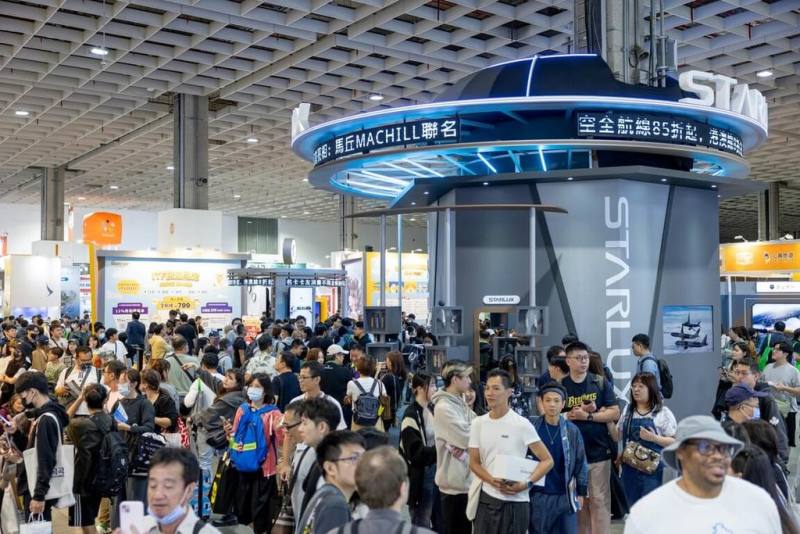 今年的台北國際旅展（ITF）將在11月7日一連4天登場，規模8年來最大。圖為往年ITF的參展人潮。（台灣觀光協會提供）