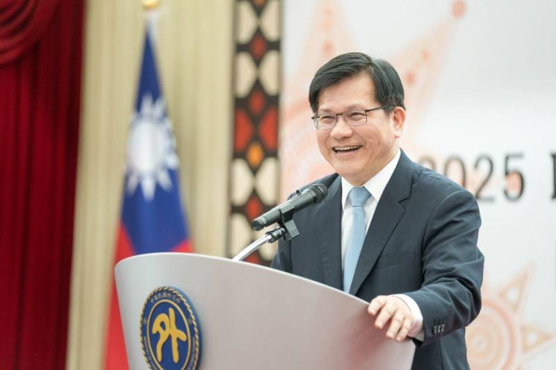 外交部長林佳龍於「臺灣獎助金學人暨留台校友會（TAA）原住民族文化參訪活動」開幕式開場致詞