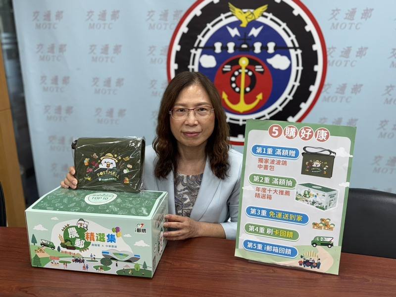 中華郵政副主任委員王婉如說，i郵購上與農業部農糧署合作建置的農糧署推薦區，從即日起推出年度優惠活動，上架1700項農產