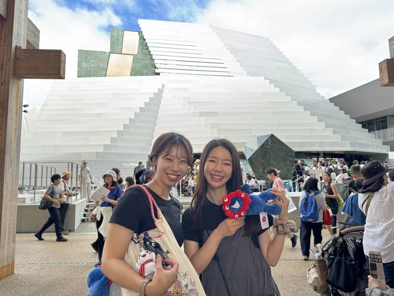 2025年世界博覽會（大阪世博）13日閉幕，日本民眾趕在最後一天來參觀TECH WORLD館