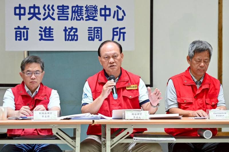 總協調官行政院季連成政務委員說明光復鄉災後復原最新進度