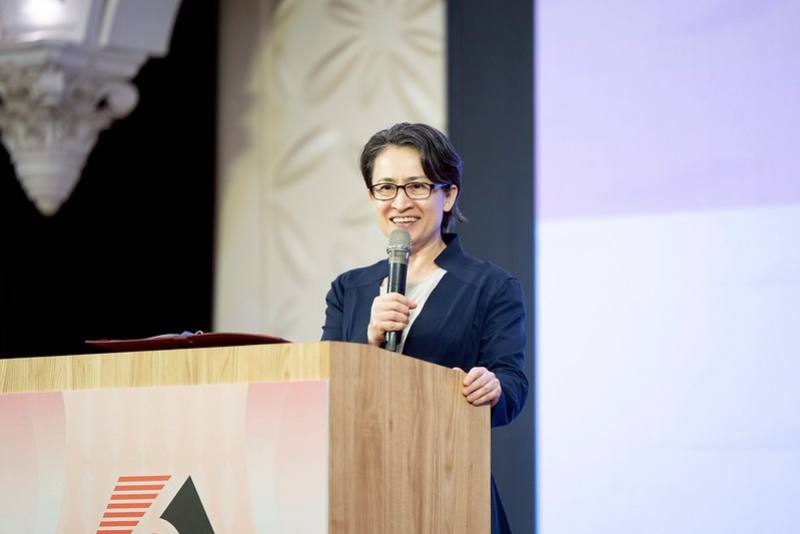 蕭美琴副總統14日下午前往臺中出席「台灣工具機暨零組件工業同業公會第七屆第一次會員大會」