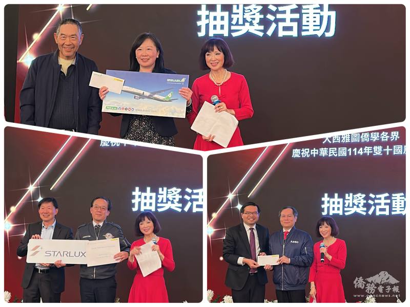 壓軸抽獎活動，獎品為華航、長榮、星宇三家航空公司機票