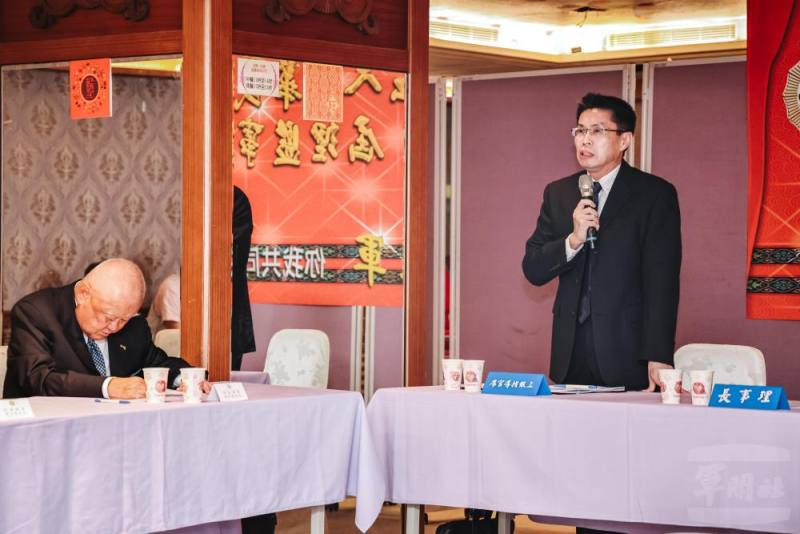 張副局長代表國防部感謝軍友社長期作為國軍最堅實的後盾