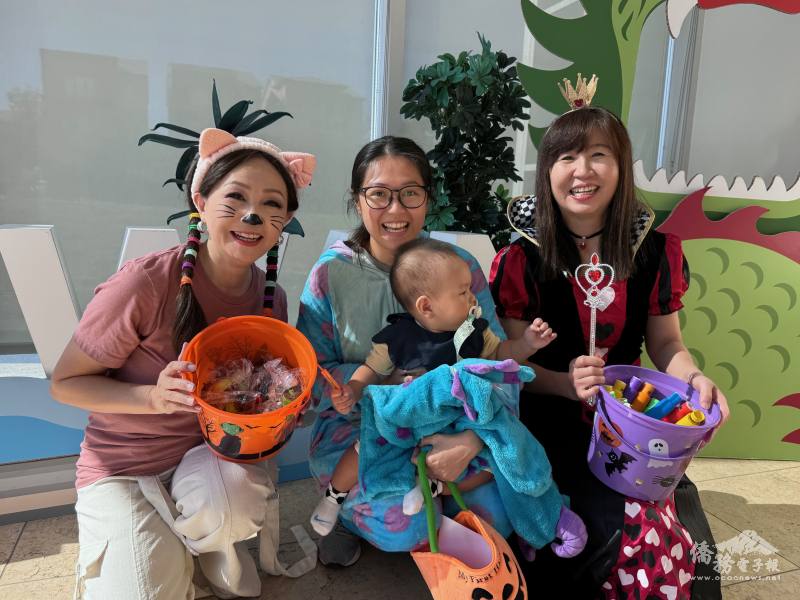 莊雅淑、李娜亞與小朋友合照