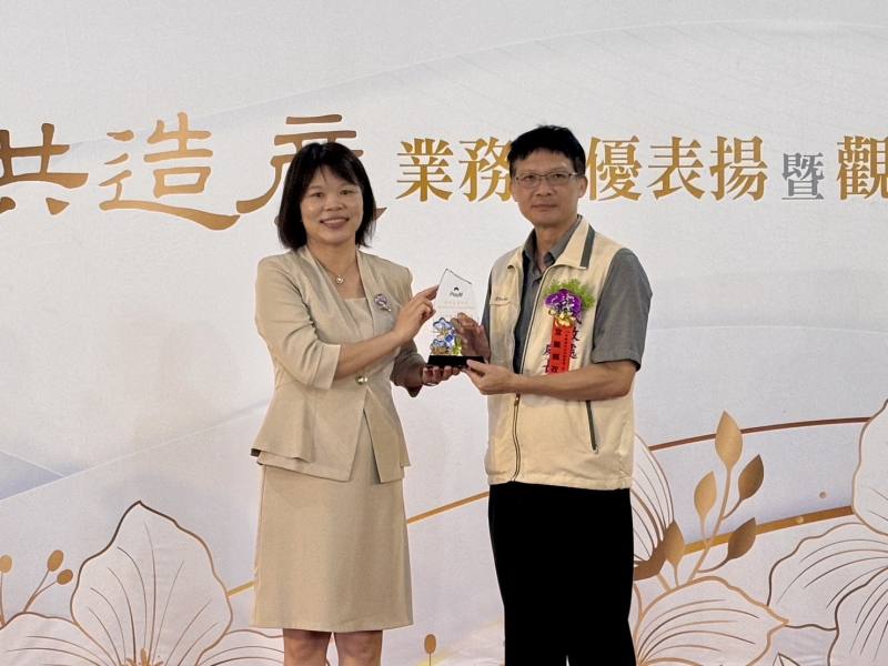 宜蘭縣政府民政處張謙祥處長受獎