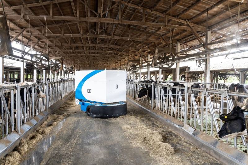 國產智慧電動餵飼車於八老爺牧場應用情形