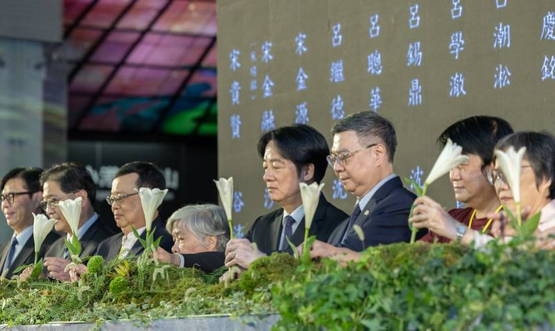 總統出席「『誌過去，致未來』-平復國家不法暨頒發名譽回復證書聯合典禮」