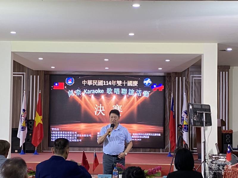 處長韓國耀致詞。