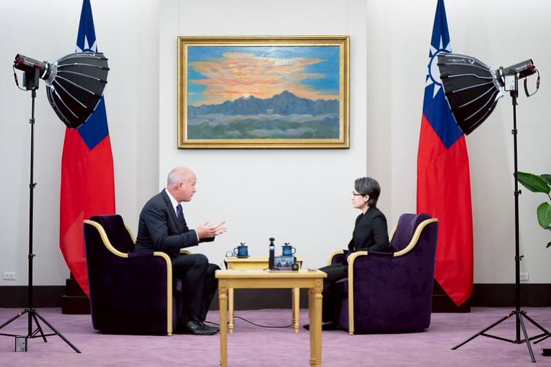 副總統接受「加拿大廣播公司」（CBC）專訪