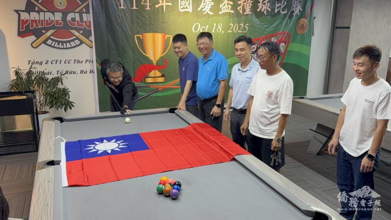 駐越南代表處大使劉世忠擔任開球嘉賓