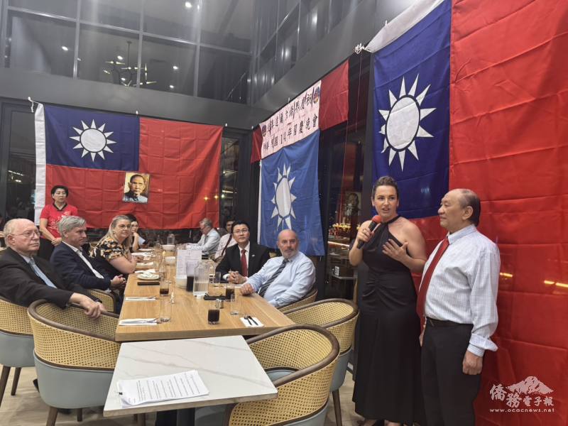 北領地首席廳長Lia Finocchiaro致詞