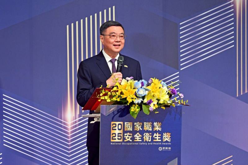 行政院長卓榮泰出席114年國家職業安全衛生獎頒獎典禮