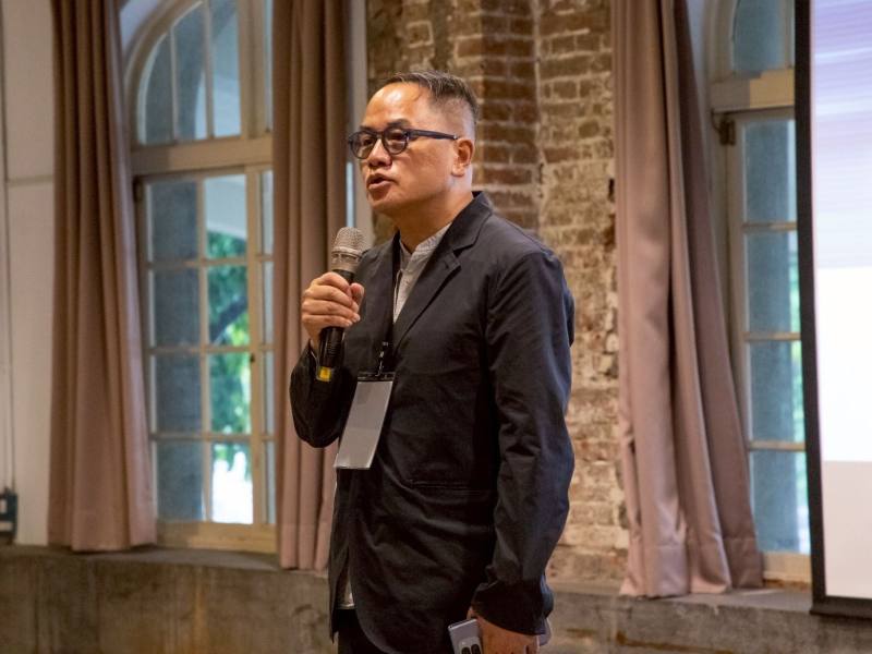 臺灣生活美學基金會彭俊亨董事長致詞