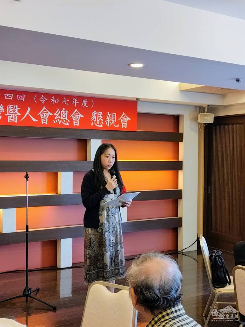 駐大阪辦事處組長沈來儀致詞