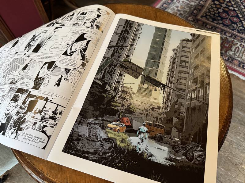 台灣漫畫家常勝參與台比漫畫誌CARTOGRAFIK計畫，作品有滿滿的台灣元素