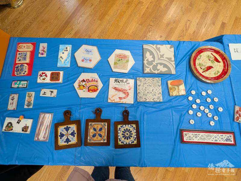 活動中的部分展示品