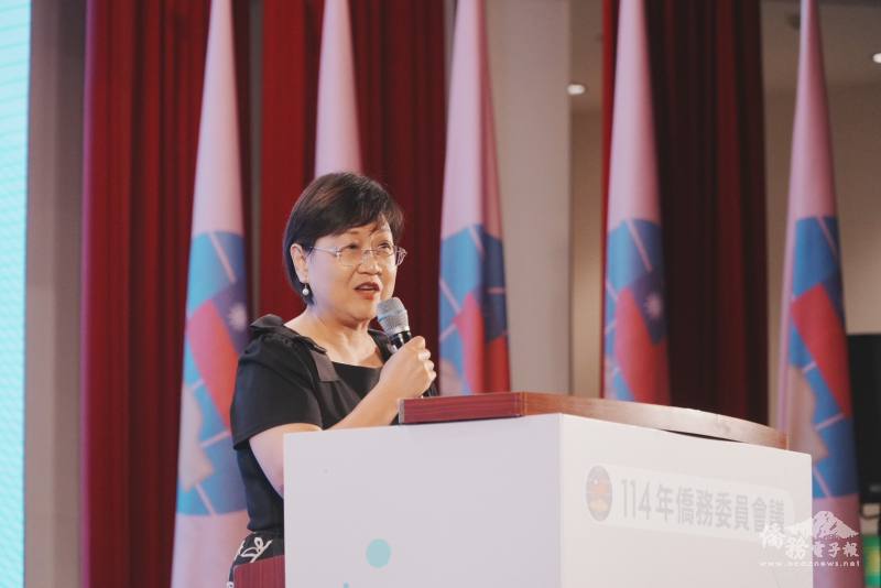 僑委會委員長徐佳青於閉幕典禮致詞