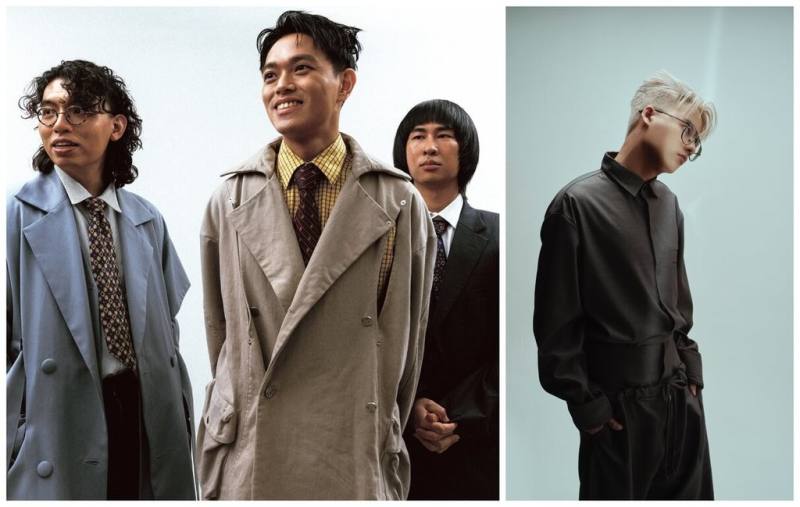 第16屆金音創作獎11月1日將舉辦頒獎典禮，椅子樂團（左）將跟泰國嘻哈歌手AUTTA（右）同台演出。（必應創造提供）