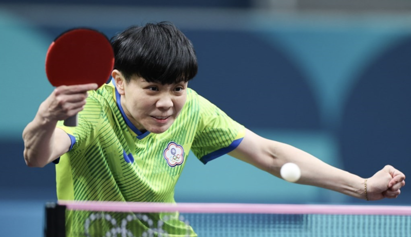 圖為桌球選手鄭怡靜。（中央社檔案照片）