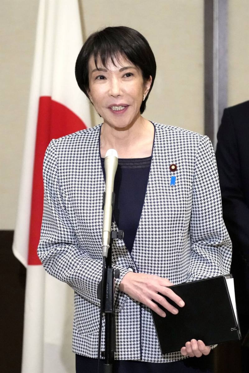 日本首相高市早苗。（共同社）