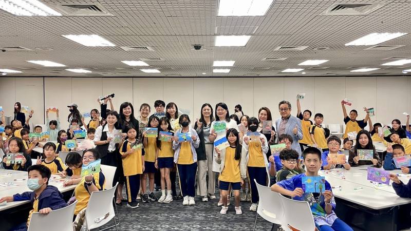 新北市新興國民小學及嘉義縣竹崎國民小學參與「ART TAIPEI 2025藝術教育日十週年」