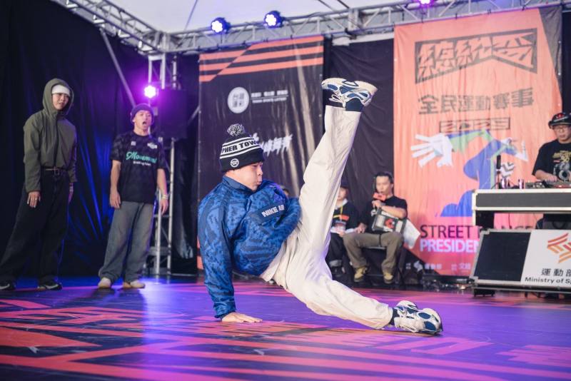 「2025總統盃全民運動賽事－街舞大賽」北區複賽霹靂舞孫振參賽